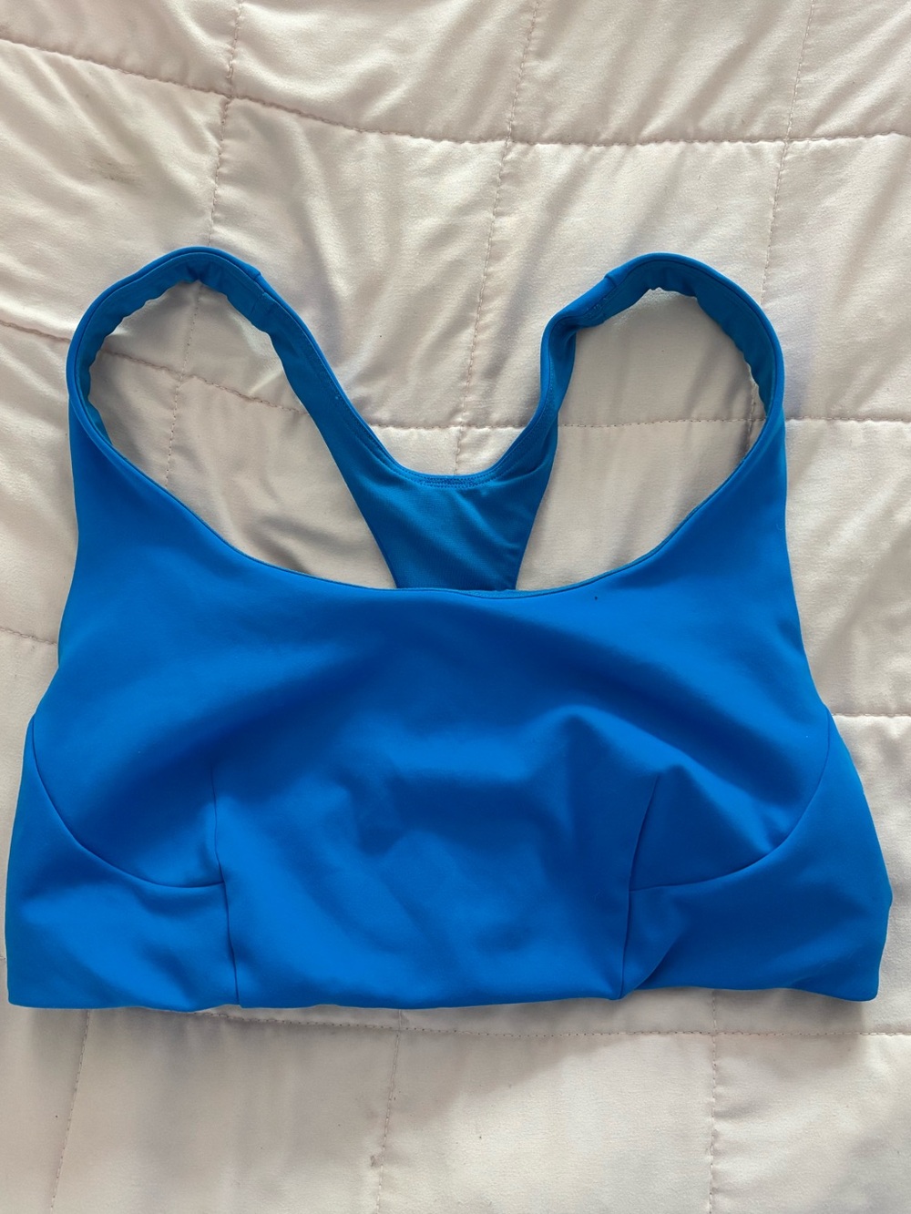 Lululemon Wunder Train Bra Poolside